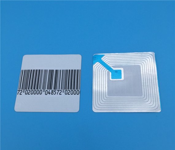 Security Label Barcode 5 x5