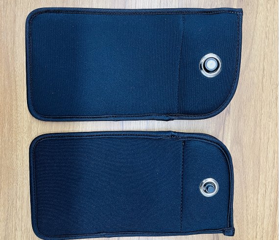 Phone lockable pouch